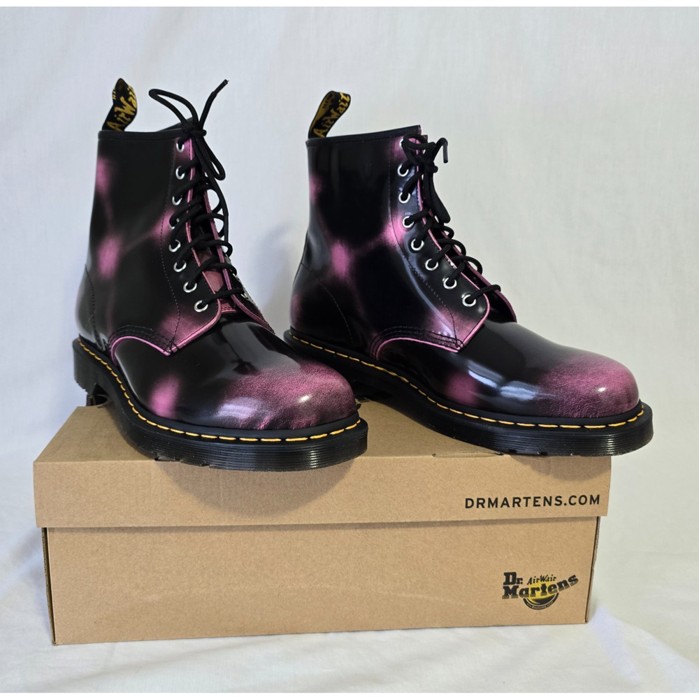 Dr. Martens Unisex 1460 Arcadia Fashion Boot, Pink, 13 US Women
